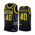Maglia Utah Jazz Cody Zeller NO 40 Statement 2022-23 Nero