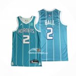 Maglia Charlotte Hornets Lamelo Ball NO 2 Icon Autentico 2020-21 Verde