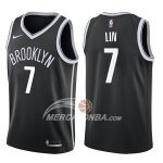 Maglia NBA Brooklyn Nets Jeremy Lin Icon 2017-18 Nero