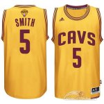 Maglia NBA Rivoluzione 30 Smith,Cleveland Cavaliers Giallo