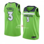 Maglia Minnesota Timberwolves Jared Terrell statement 2017-18 Verde