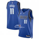Maglia Dallas Mavericks Kyrie Irving NO 11 Icon 2022-23 Blu