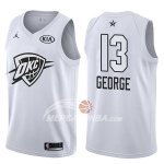 Maglia NBA All Star 2018 Oklahoma City Thunder Paul George Bianco