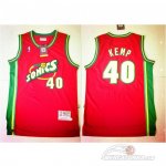 Maglia NBA retro Kemp,Seattle Sonics Rosso