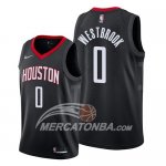 Maglia Houston Rockets Russell Westbrook Statement 2019 Nero