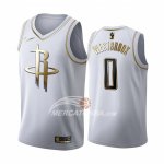Maglia Golden Edition Houston Rockets Russell Westbrook Bianco