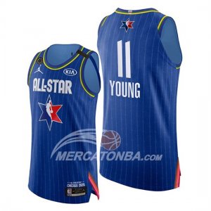 Maglia All Star 2020 Eastern Conference Trae Young Blu