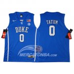 Maglia NBA Duke Blue Devils Tatum Blu