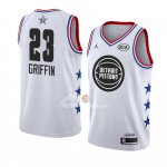 Maglia All Star 2019 Detroit Pistons Bianco Blake Griffin Bianco