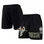 Pantaloncini Milwaukee Bucks Pro Standard Mesh Capsule Nero