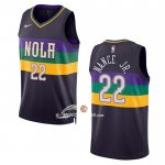 Maglia New Orleans Pelicans Larry Nance JR. NO 22 Citta 2022-23 Viola