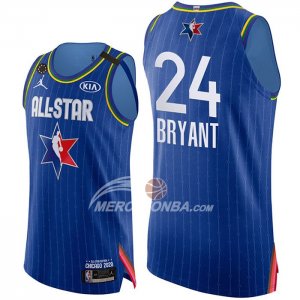 Maglia All Star 2020 Los Angeles Lakers Kobe Bryant Autentico Blu