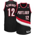 Maglia NBA Rivoluzione 30 Aldridge,Portland Trail Blazers Nero