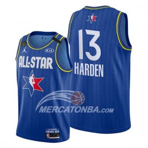 Maglia All Star 2020 Houston Rockets James Harden Blu
