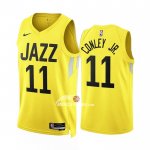 Maglia Utah Jazz Mike Conley JR. NO 11 Icon 2022-23 Giallo