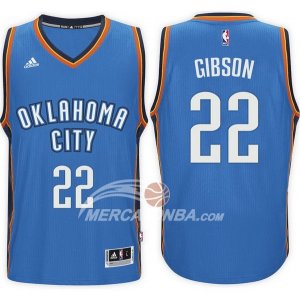 Maglia NBA Gibson Oklahoma City Thunder Azul