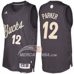 Maglia NBA Christmas 2016 Jabari Parker Milwaukee Bucks Nero