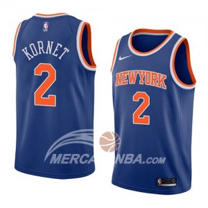 Maglia NBA New York Knicks Luke Kornet Icon 2018 Blu