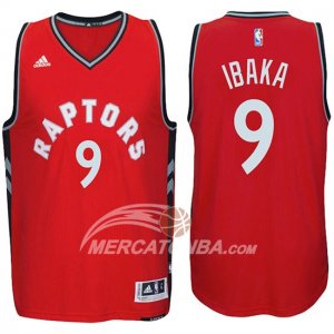 Maglia NBA Ibaka Toronto Raptors 2016-17 Rosso