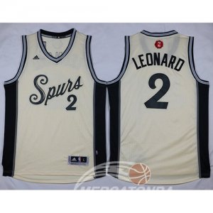 Maglia NBA Leonard Christmas,San Antonio Spurs Bianco