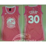Maglia NBA Donna Curry, Golden State Warriors Rosa