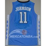 Maglia NBA NCAA Brice Johnson Blu Carolina