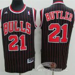 Maglia NBA retro Butler,Chicago Bulls Nero