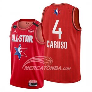 Maglia All Star 2020 Los Angeles Lakers Alex Caruso Rosso