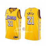 Maglia Los Angeles Lakers J.r. Smith Citta 2020 Giallo