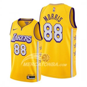 Maglia Los Angeles Lakers Markieff Morris Citta 2019-20 Or