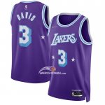 Maglia Los Angeles Lakers Anthony Davis NO 3 Citta Edition 2021-22 Viola