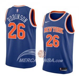 Maglia NBA New York Knicks Mitchell Robinson Icon 2018 Blu