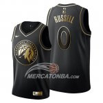 Maglia Golden Edition Minnesota Timberwolves D'angelo Russell 2019-20 Nero