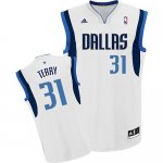 Maglia NBA Rivoluzione 30 Terry,Dallas Mavericks Bianco