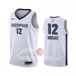 Maglia Memphis Grizzlies Ja Morant Association 2019-20 Bianco