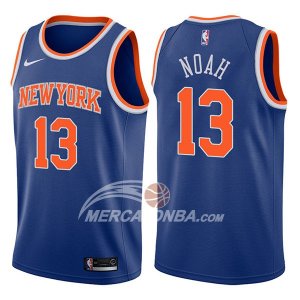 Maglia NBA New York Knicks Joakim Noah Icon 2017-18 Blu
