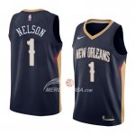 Maglia New Orleans Pelicans Jameer Nelson Icon 2018 Blu