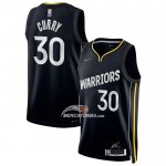 Maglia Golden State Warriors Stephen Curry NO 30 Select Series 2022 Nero