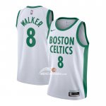 Maglia Boston Celtics Jayson Tatum Citta 2020-21 Bianco