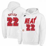 Felpas con Capucha Miami Heat Jimmy Butler Classic 2022-23 Bianco