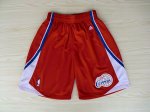 Pantaloni Los Angeles Clippers Rosso