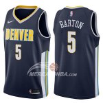 Maglia NBA Denver Nuggets Will Barton Icon 2017-18 Blu
