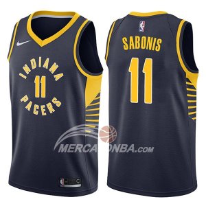 Maglia NBA Indiana Pacers Domantas Sabonis Icon 2017-18 Blu