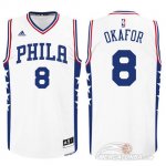 Maglia NBA Okafor,Philadelphia 76ers Bianco