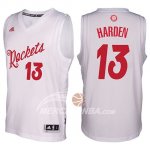 Maglia NBA Christmas 2016 James Harden Houston Rockets Bianco