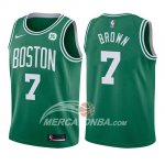 Maglia NBA Bambino Celtics Jaylen Brown Icon 2017-18 Verde