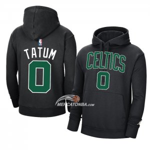 Felpa con Cappuccio Boston Celtics Jayson Tatum Nero