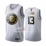 Maglia Golden Edition Los Angeles Clippers Paul George Bianco