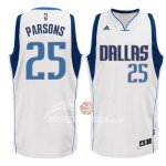 Maglia NBA Parsons Dallas Mavericks Blanco