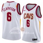 Maglia NBA Cleveland Cavaliers Jordan Clarkson Association 2018 Bianco